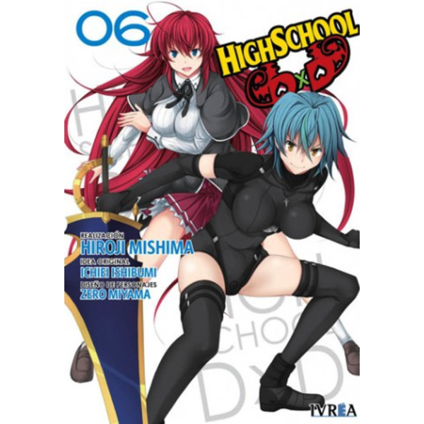 Highschool DxD #06 (spanish) Manga Oficial Ivrea