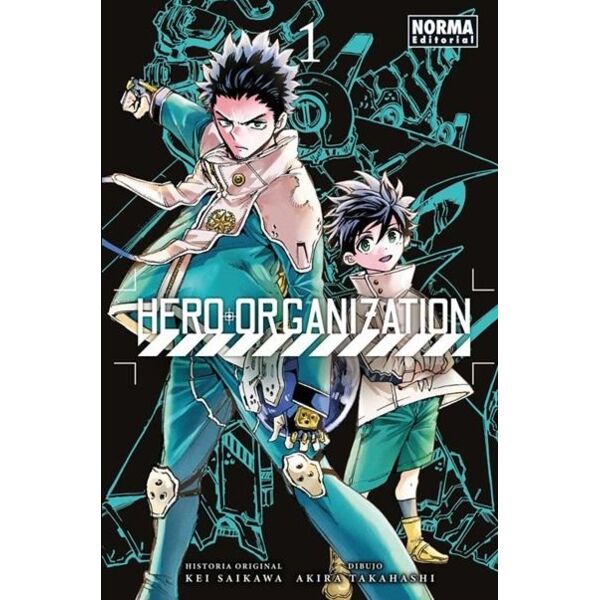 Hero Organization #01 Spanish Manga
