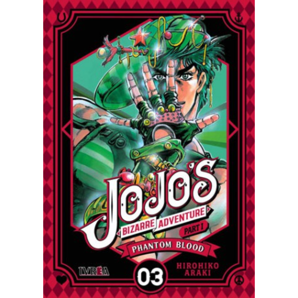 Jojo's Bizarre Adventure Phantom Blood #03 Manga Oficial Ivrea