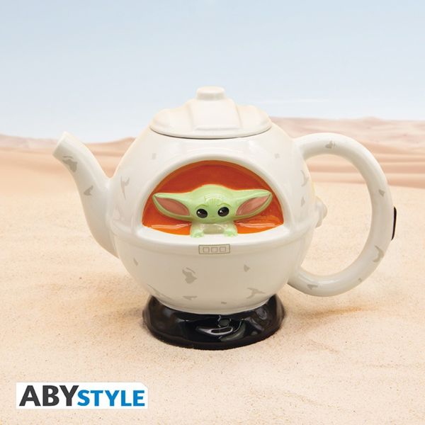 Grogu Spaceship Star Wars The Mandalorian Teapot