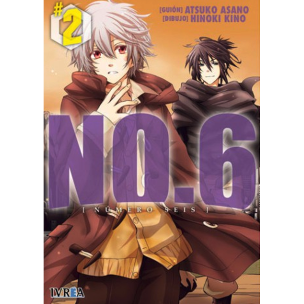 No.6 (Número seis) #02 Manga Oficial Ivrea