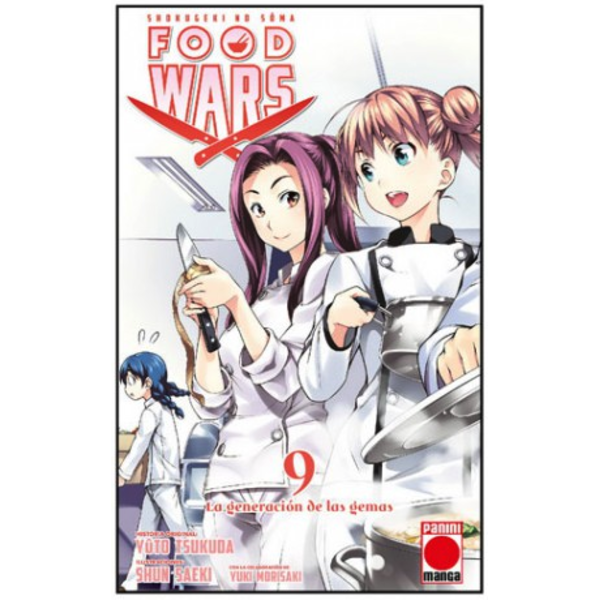 Food Wars Shokugeki No Soma 09 Manga Oficial Panini Manga Spanish Kurogami