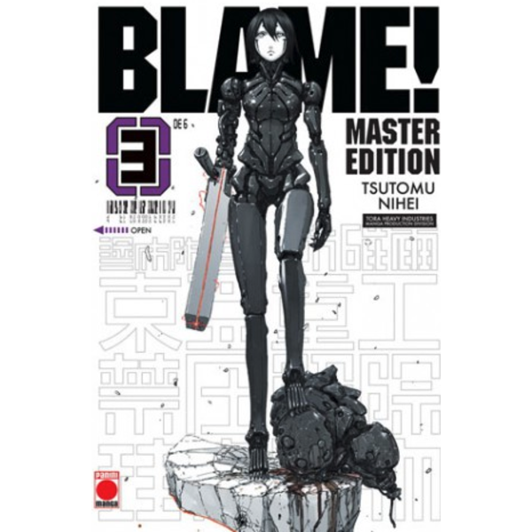 Blame! MASTER EDITION #03 Manga Oficial Panini Manga (Spanish)