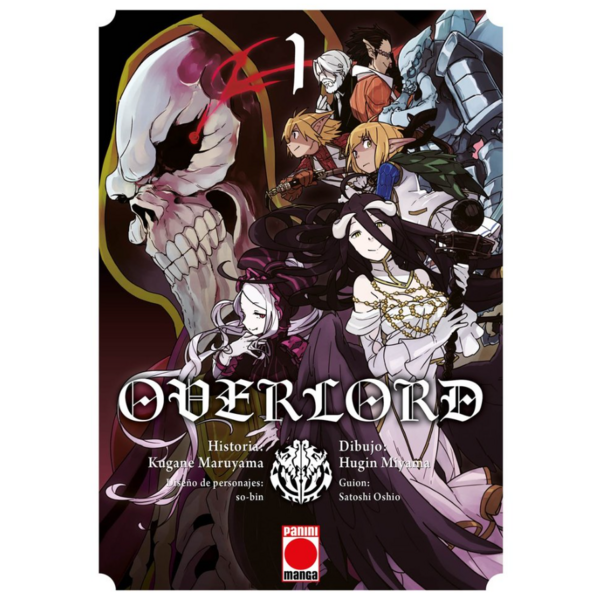 Overlord #01 Spanish Manga