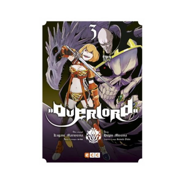 Overlord #03 Manga Oficial ECC Ediciones