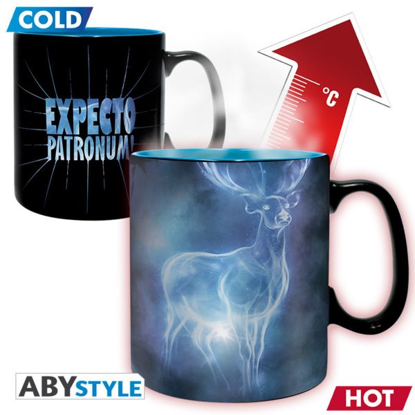 Expecto Patronum Heat Change Mug Harry Potter 460 ml