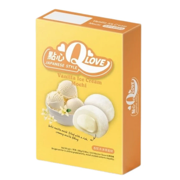 Mini Mochis Vanilla Ice Cream Box QLOVE 180 g