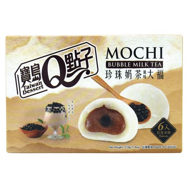 Bubble Milk Tea flavor Mochi Box 210 gr