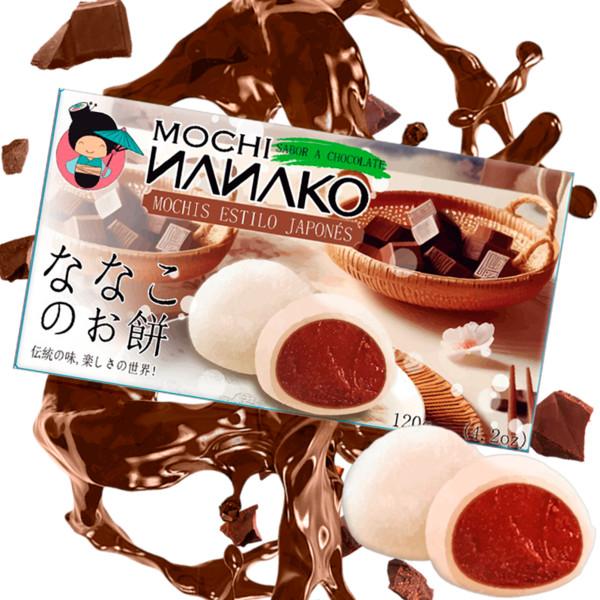 Nanako Chocolate Flavor Mochis Box 120gr