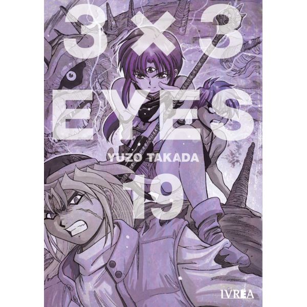 3X3 Eyes #19 Manga Oficial Ivrea