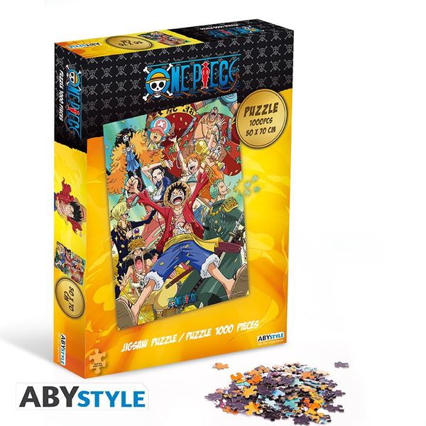 Puzzle Tripulacion One Piece 1000 Piezas