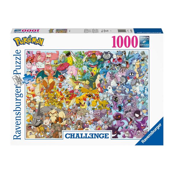 Pokémon Challenge Group Puzzle 1000 Pieces 
