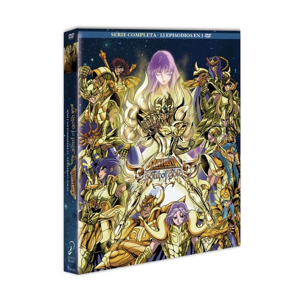Saint Seiya Los Caballeros Del Zodiaco Soul of Gold Seria Completa DVD