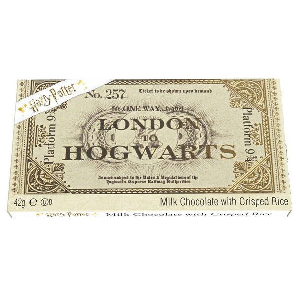Chocolate Bar Ticket Hogwarts Express Harry Potter Chocolate Bar Ticket Hogwarts Express Harry Potter