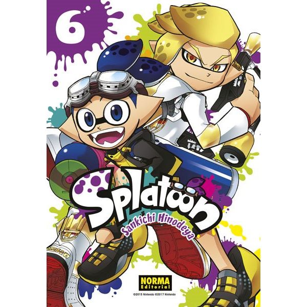 Splatoon #06 (Spanish) Manga Oficial Norma Editorial