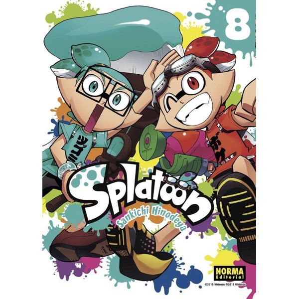Splatoon #08 (Spanish) Manga Oficial Norma Editorial