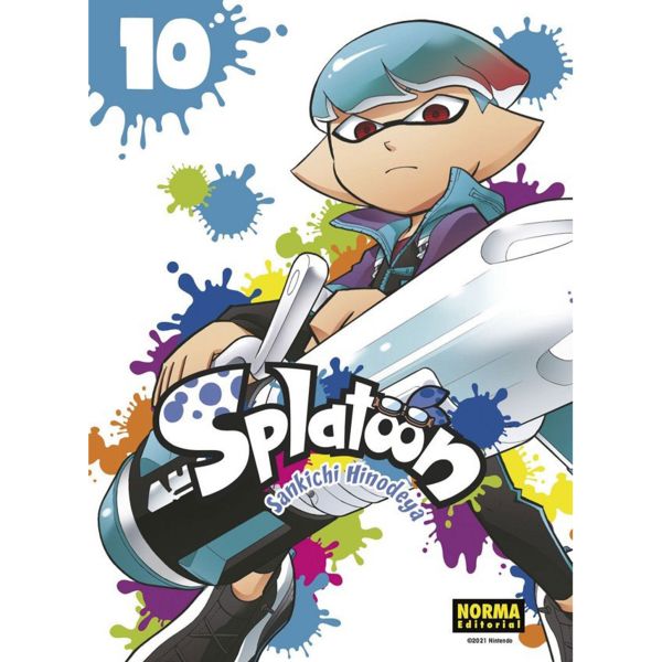 Splatoon #10 Manga Oficial Norma Editorial