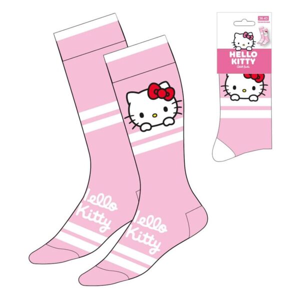 Calcetines Rayados Hello Kitty Sanrio Talla 36-43