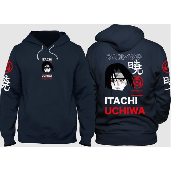 Itachi Uchiha Black Sweatshirt Naruto | Kurogami