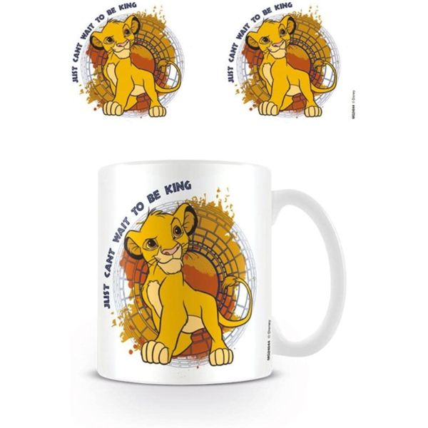 Simba Just Cant Wait To Be King Mug The Lion King 300 ml
