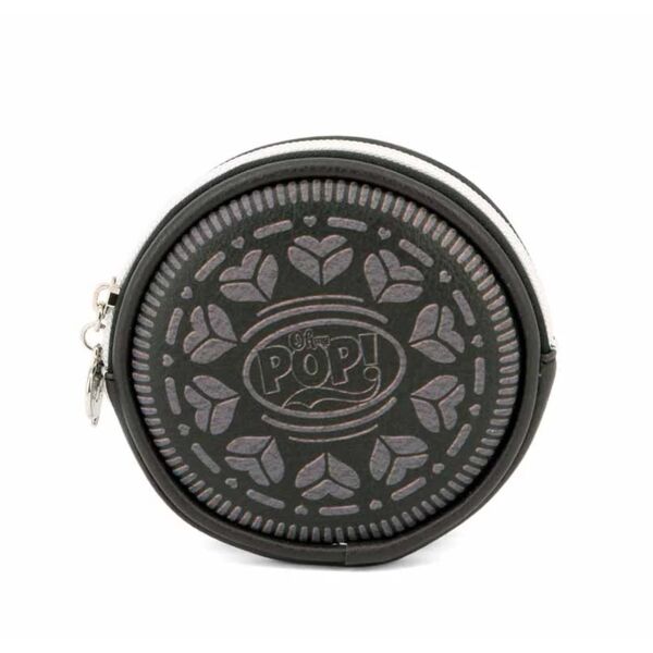 White Cookie Round Coin Purse Oh My Pop!