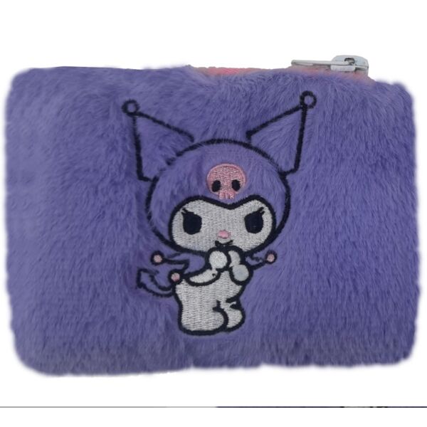Kuromi Plush Coin Purse Sanrio