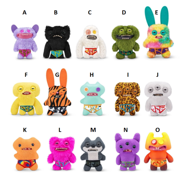 Budgie Plush Fuggler 23 cm