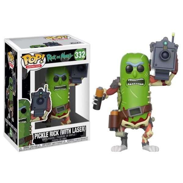 Funko Pickle Rick with Laser Rick & Morty POP! Animation 332