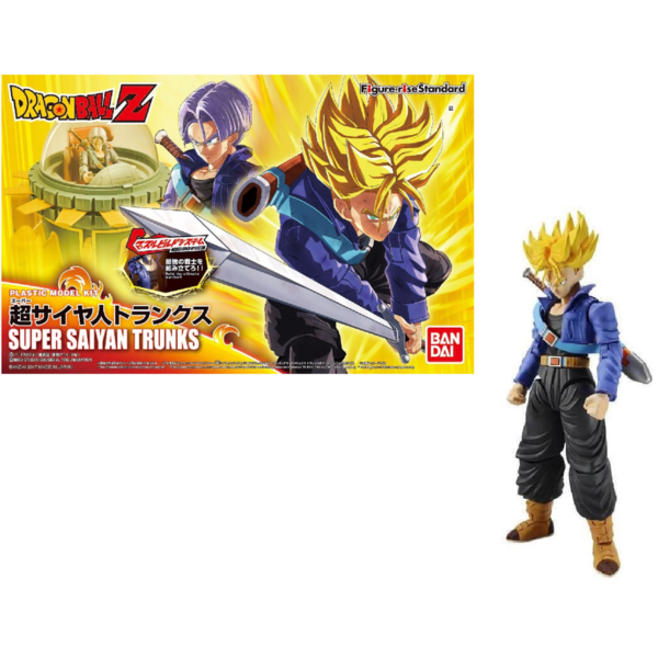 Model Kit Super Saiyan Trunks Dragon Ball Z Figure Rise Standard