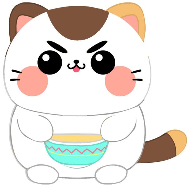 Peluche Gato bol Sopa Funny Cat 25 cm