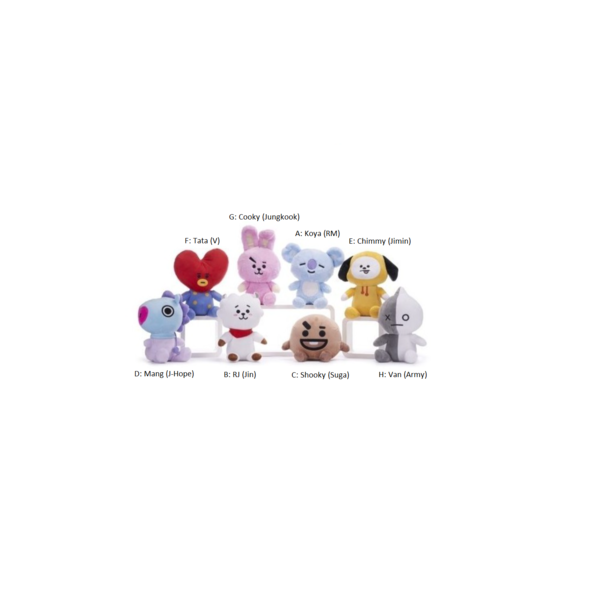 BT21 BTS Plush 26 cm