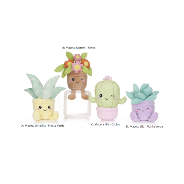 Peluche Plantas Kawaii Kuties 24 cm