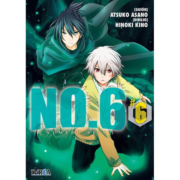 No.6 (Número seis) #06 (Spanish) Manga Oficial Ivrea
