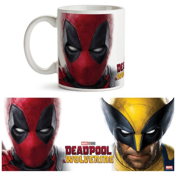 Taza Deadpool & Lobezno Deadpool & Wolverine 340 ml