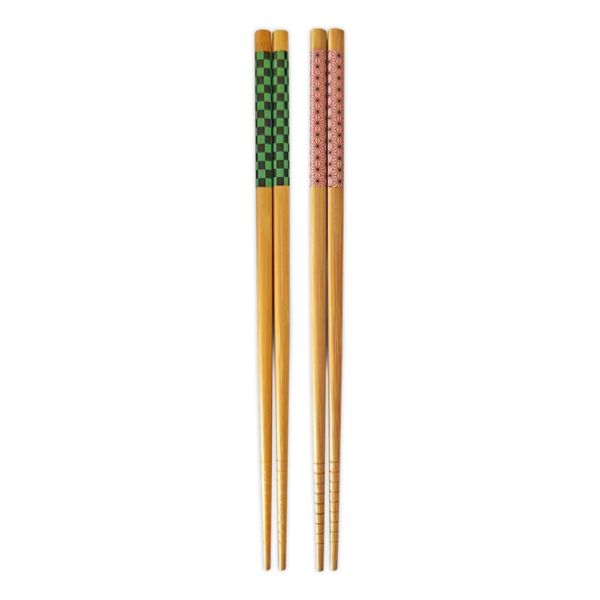 Tanjiro & Nezuko Kamado 4 Pack Chopsticks Kimetsu no Yaiba