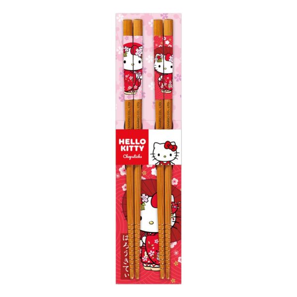 Palillos Chopsticks Hello Kitty Kimono Sanrio