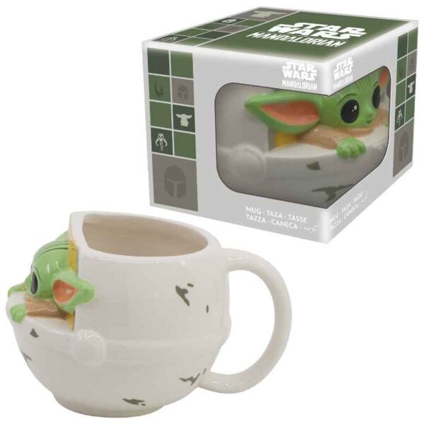 Grogu 3D Mug Star Wars: The Mandalorian 385 ml