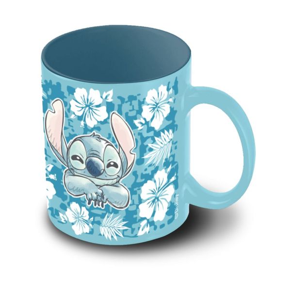 Blue Aloha Mug Lilo & Stitch Disney 400 ml