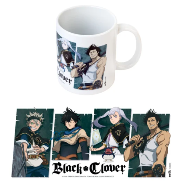 Taza Grupal Black Clover 300 ml