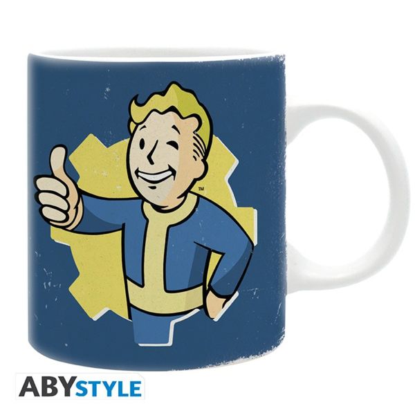 Taza Vault Boy Azul Fallout 320 ml