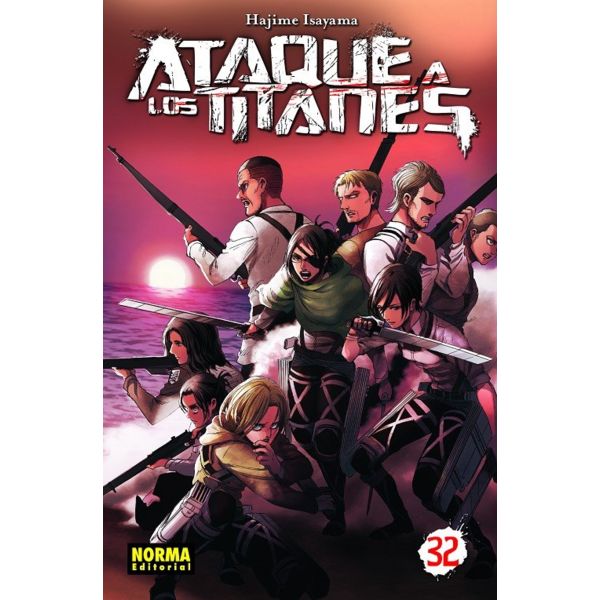 Ataque a los Titanes #32 Manga Oficial Norma Editorial Ataque a los Titanes #32 Manga Oficial Norma Editorial