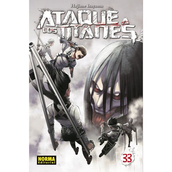 Ataque a los Titanes #33 Manga Oficial Norma Editorial