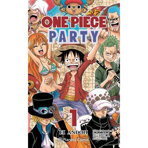One Piece Party #01 Manga Oficial Planeta Comic (Spanish)