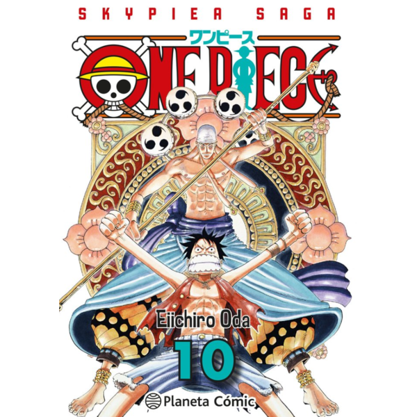 One Piece (3 in 1) #10 Spanish Manga