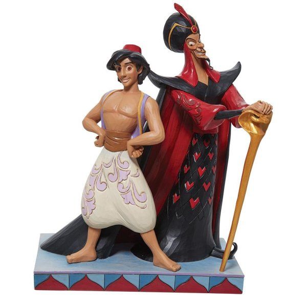 Figura Aladdin y Jafar Aladdin Disney Traditions Jim Shore