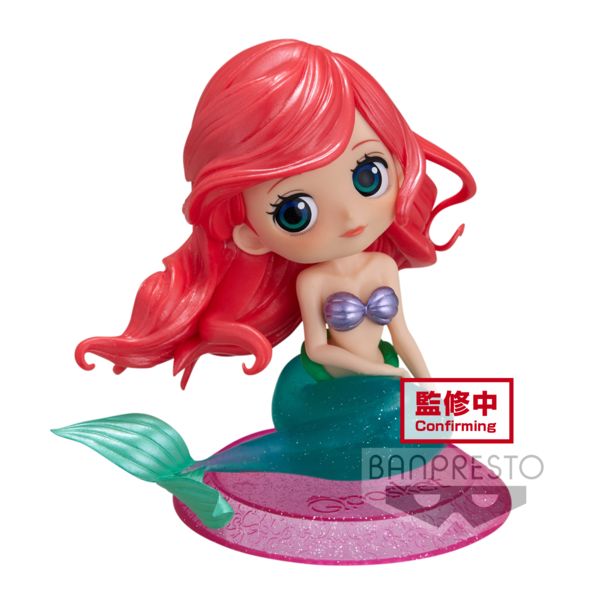 Ariel The Little Mermaid Figure Disney Q Posket Glitter Line