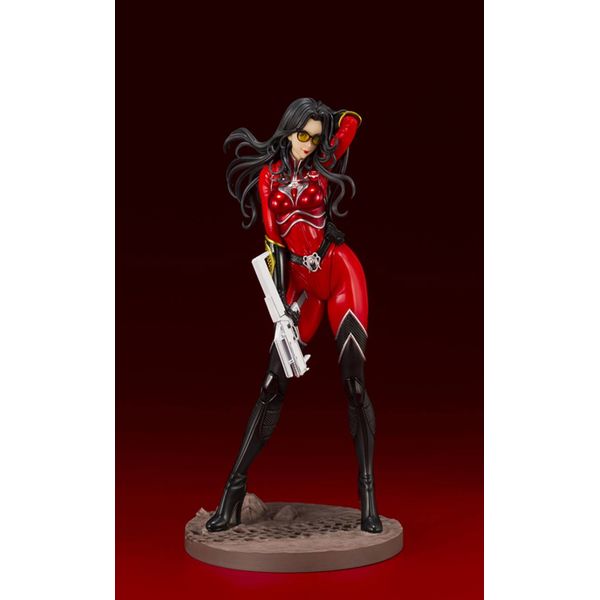 Figura Baroness The Crimson Strike Team Red Version PX Exclusive GI Joe Bishoujo