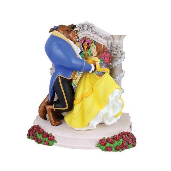 Beauty and The Beast Dancing Figure with Light Beauty and The Beast Disney Showcase Collection