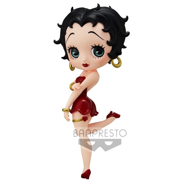 Betty Boop Red Dress Figure Q Posket