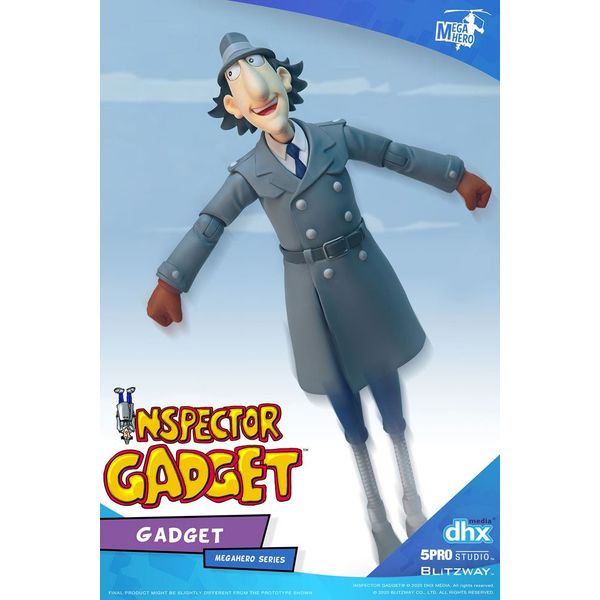 Inspector Gadget Figure Mega Hero | Kurogami